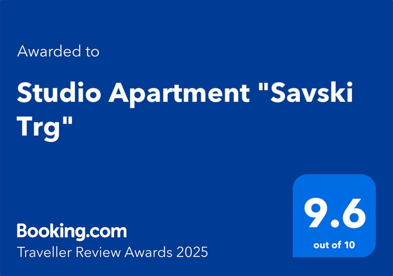 Studio Apartment "Savski Trg" Belgrade Extérieur photo